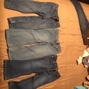 3 pairs of jeans